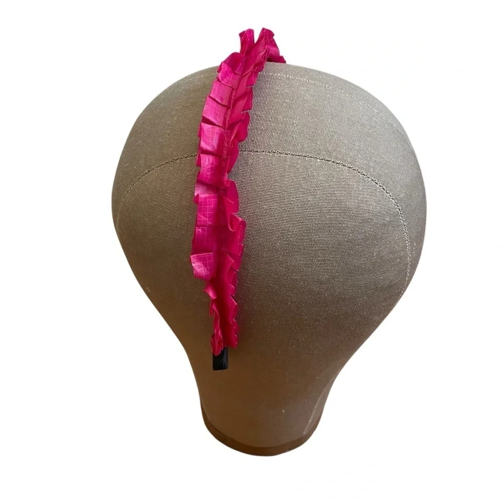4/$25 Cherie Pink Ruffle Headband
